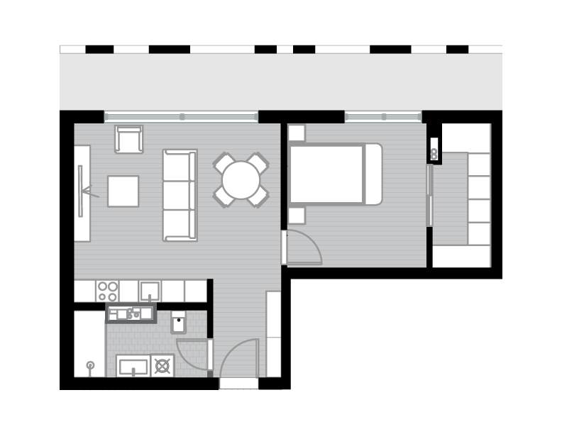 One-Bedroom Apartment – Type 1